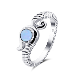 Opal Silver Rings NSR-2088